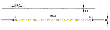 Светодиодная лента SMD2835 (7.2Вт)