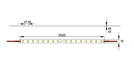 Светодиодная лента SMD5630 (10.8Вт)